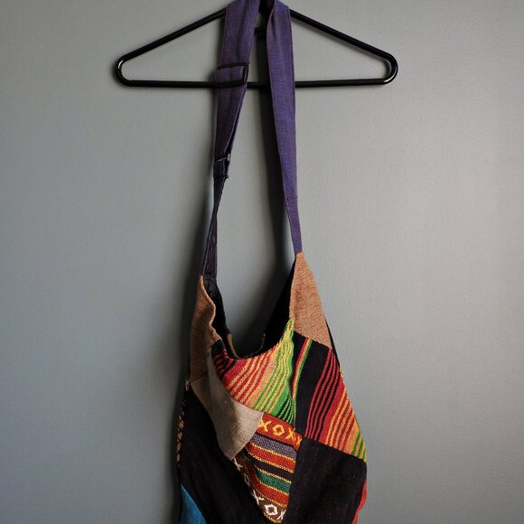 Yakiyak Colorful Handmade Bohemian Gypsy Shoulder Crossbody Bag - Picture 11 of 11